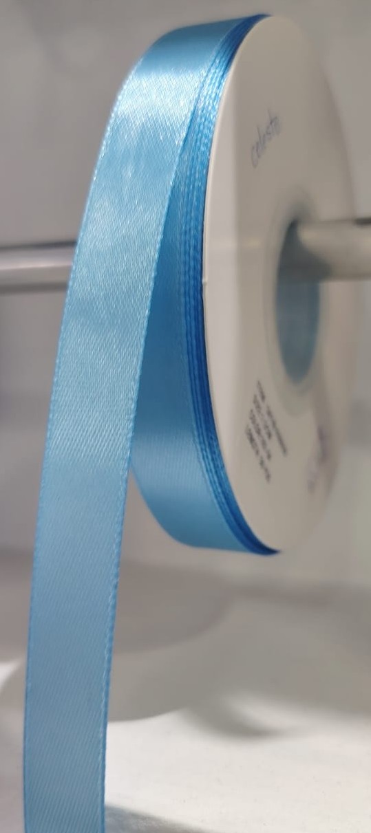 CINTA SATIN GENERICA 1.5CM COLOR CELESTE X METRO — MKS Mercería
