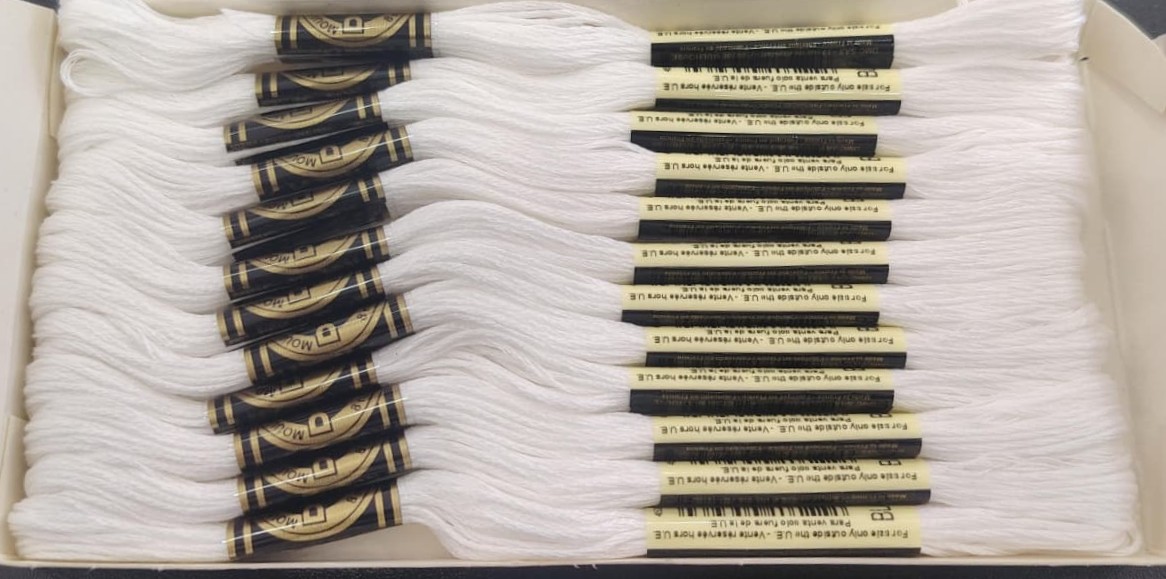 HILO DMC PARA BORDAR BLANCO — MKS Mercería