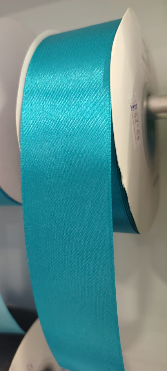 CINTA SATIN GENERICA 4.00CM COLOR CELESTE X METRO — MKS Mercería