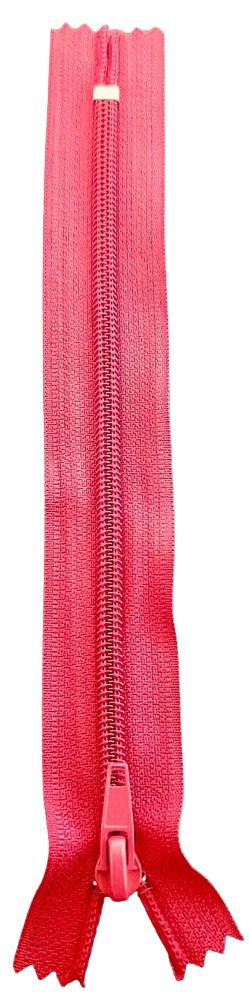 CIERRE NYLON COLOR ROJO 20CM — MKS Mercería