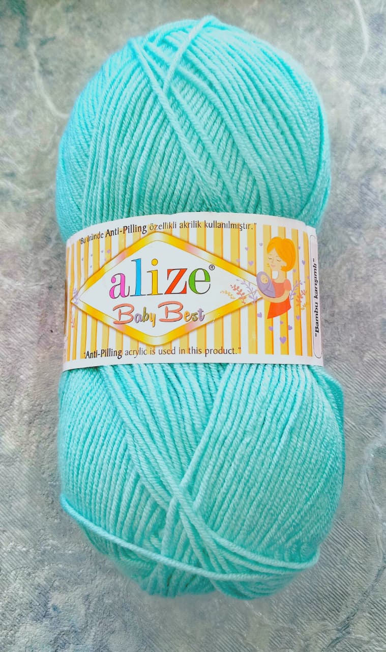 ALIZE BABY BEST CELESTE — MKS Mercería