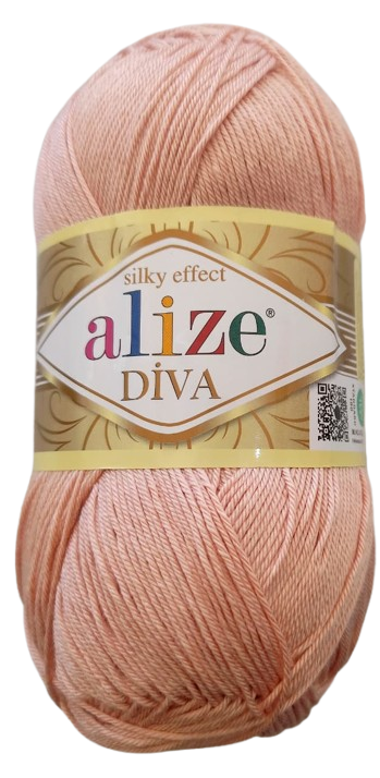 ALIZE DIVA COLOR PALO ROSA 100G — MKS Mercería