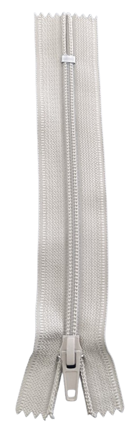 CIERRE NYLON COLOR CREMA 15CM — MKS Mercería