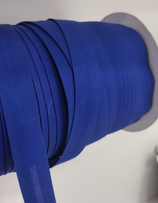 SESGO LLANO COLOR AZUL 1.5MM X METRO — MKS Mercería