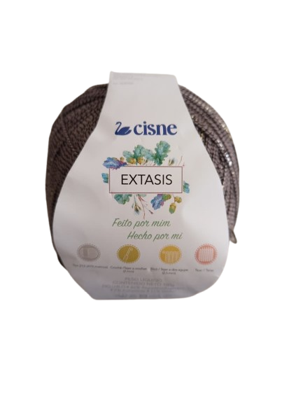 LANA CISNE EXTASIS COLOR GRIS 100GR — MKS Mercería