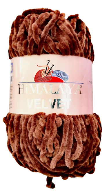 LANA DULCE CHENILLE BRILLANTE 100G CAFÉ — MKS Mercería