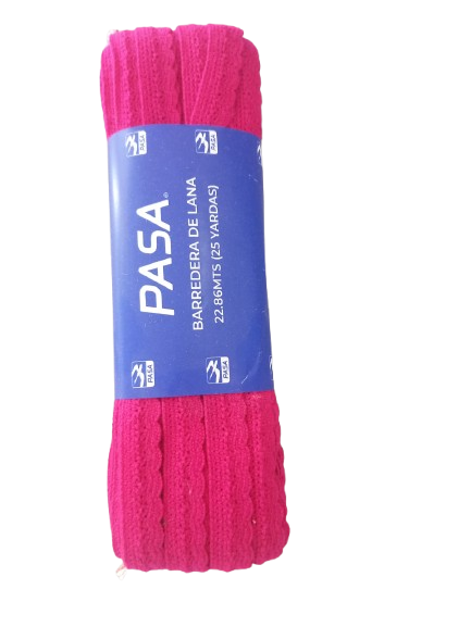 BARREDERA FUCSIA X PIEZA 22.86MT — MKS Mercería