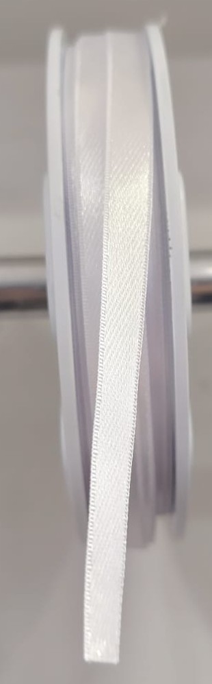 CINTA RASO PASA 0.6CM COLOR BLANCO X METRO — MKS Mercería