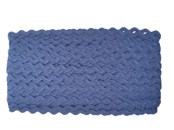 TRENCILLA MEDIANA AZUL MARINO 5MM — MKS Mercería