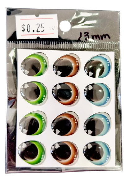 OJOS ADHESIVOS 13MM — MKS Mercería