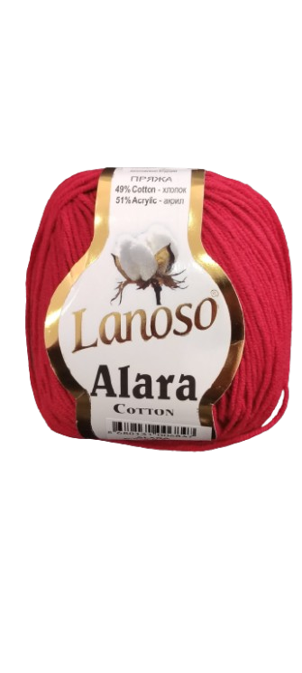 Lanoso Alara 50 Gr Rojo — MKS Mercería