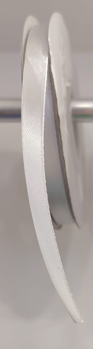 CINTA SATIN GENERICA 1CM COLOR GRIS X METRO — MKS Mercería