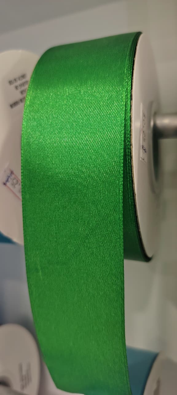 CINTA SATIN GENERICA 4.00CM COLOR VERDE MUSGO X METRO — MKS Mercería