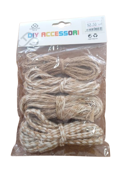 PACK DE 4 HILOS DE YUTE — MKS Mercería