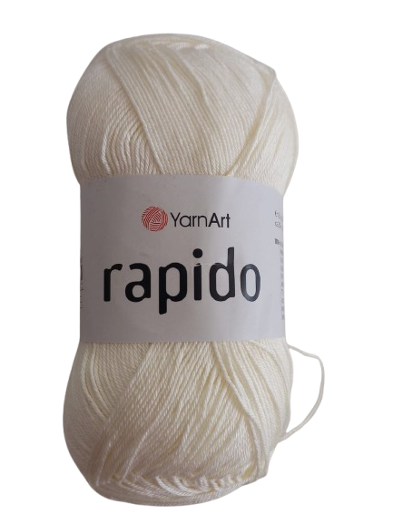 LANA RAPIDO YARN ART COLOR CRUDO — MKS Mercería