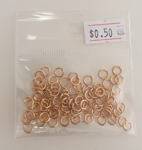 ARGOLLAS DORADAS PARA PULSERAS — MKS Mercería