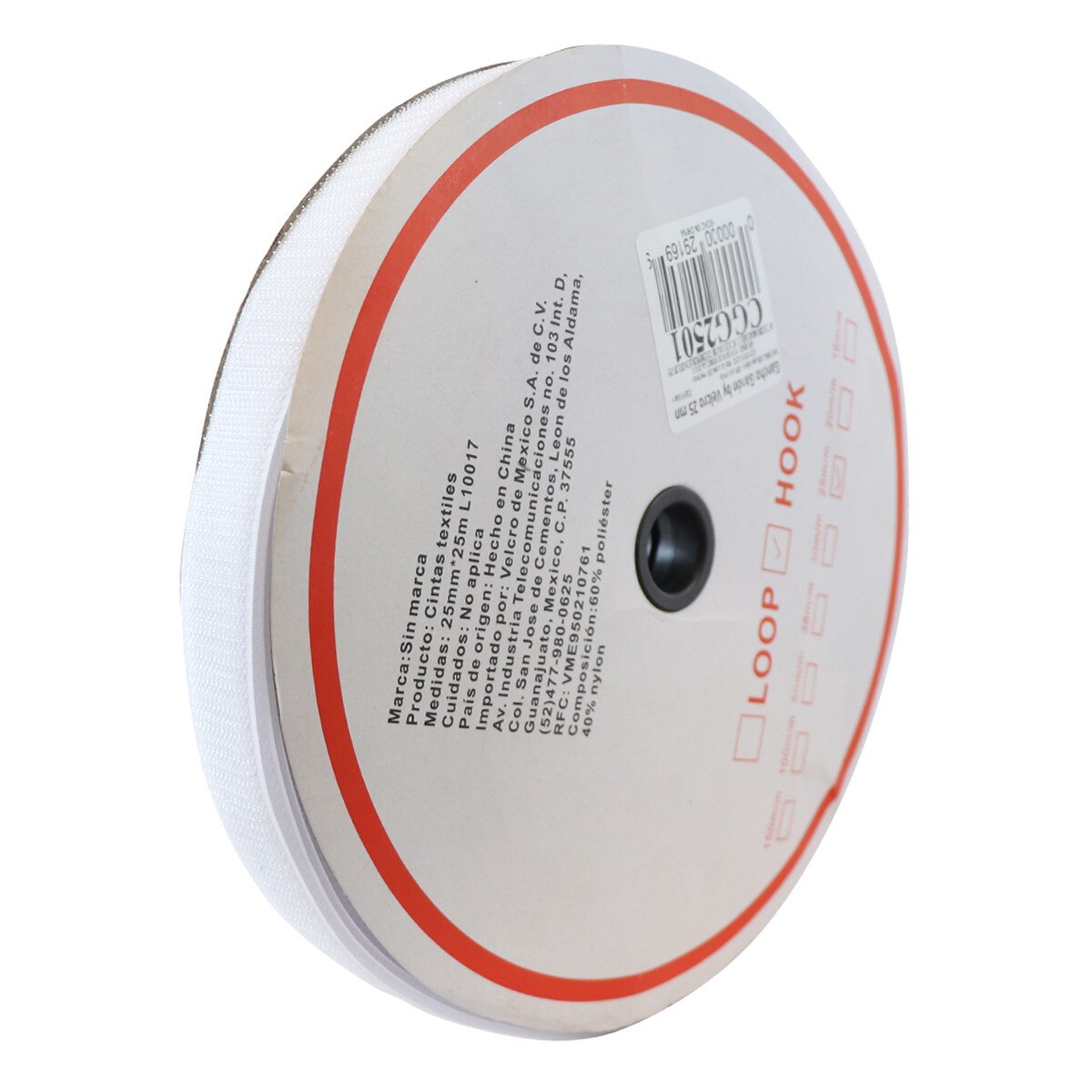 VELCRO BLANCO 4CM — MKS Mercería