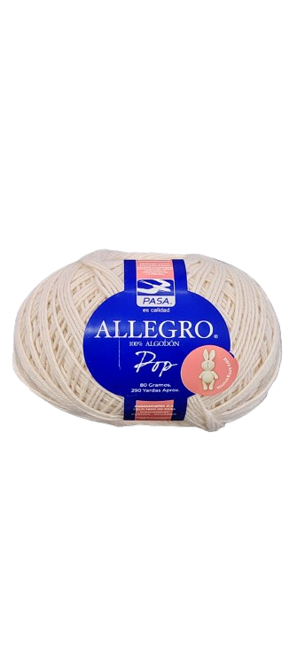 Allegro Pop 80gr Pasa Color Beige — MKS Mercería