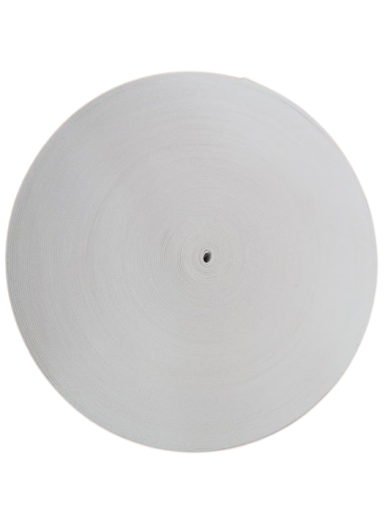 ELASTICO 2.5CM COLOR BLANCO SEMIREFORZADO X METRO — MKS Mercería