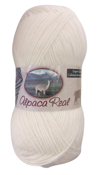 LANA ALPACA COLOR BLANCO — MKS Mercería