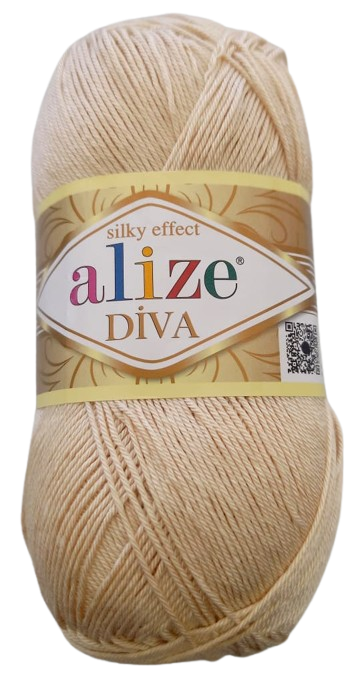 ALIZE DIVA COLOR BEIGE 100G — MKS Mercería
