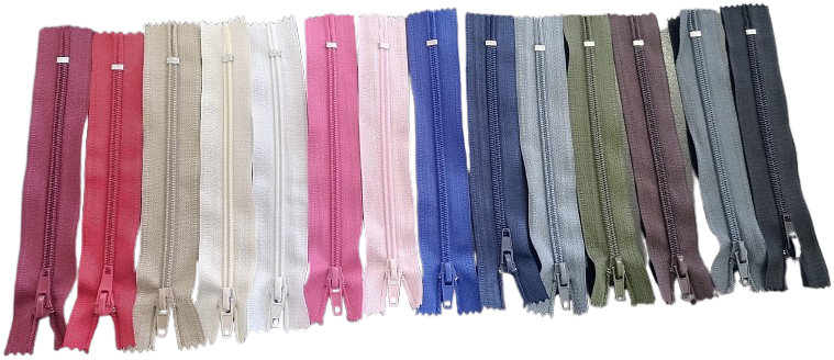 CIERRE NYLON VARIOS COLORES 20CM — MKS Mercería