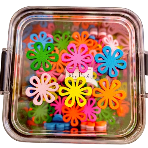 ADORNO FLOR DE MADERA — MKS Mercería