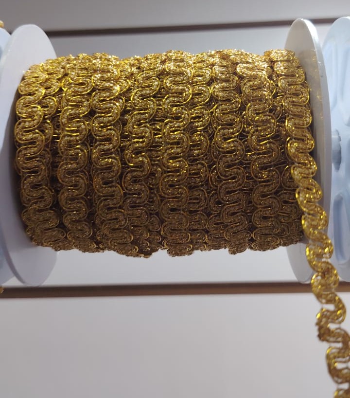 TRENCILLA DORADA 10MM — MKS Mercería