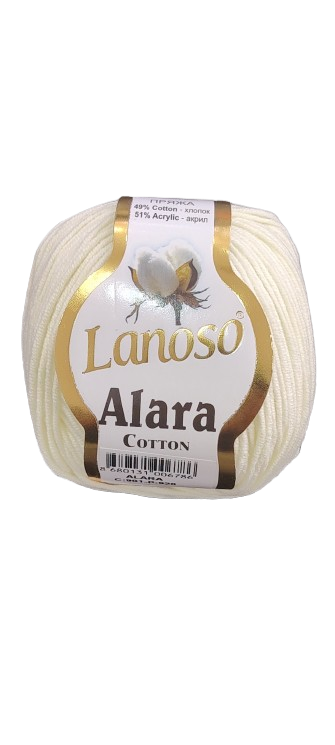 Lanoso Alara 50 Gr Color Crema — MKS Mercería