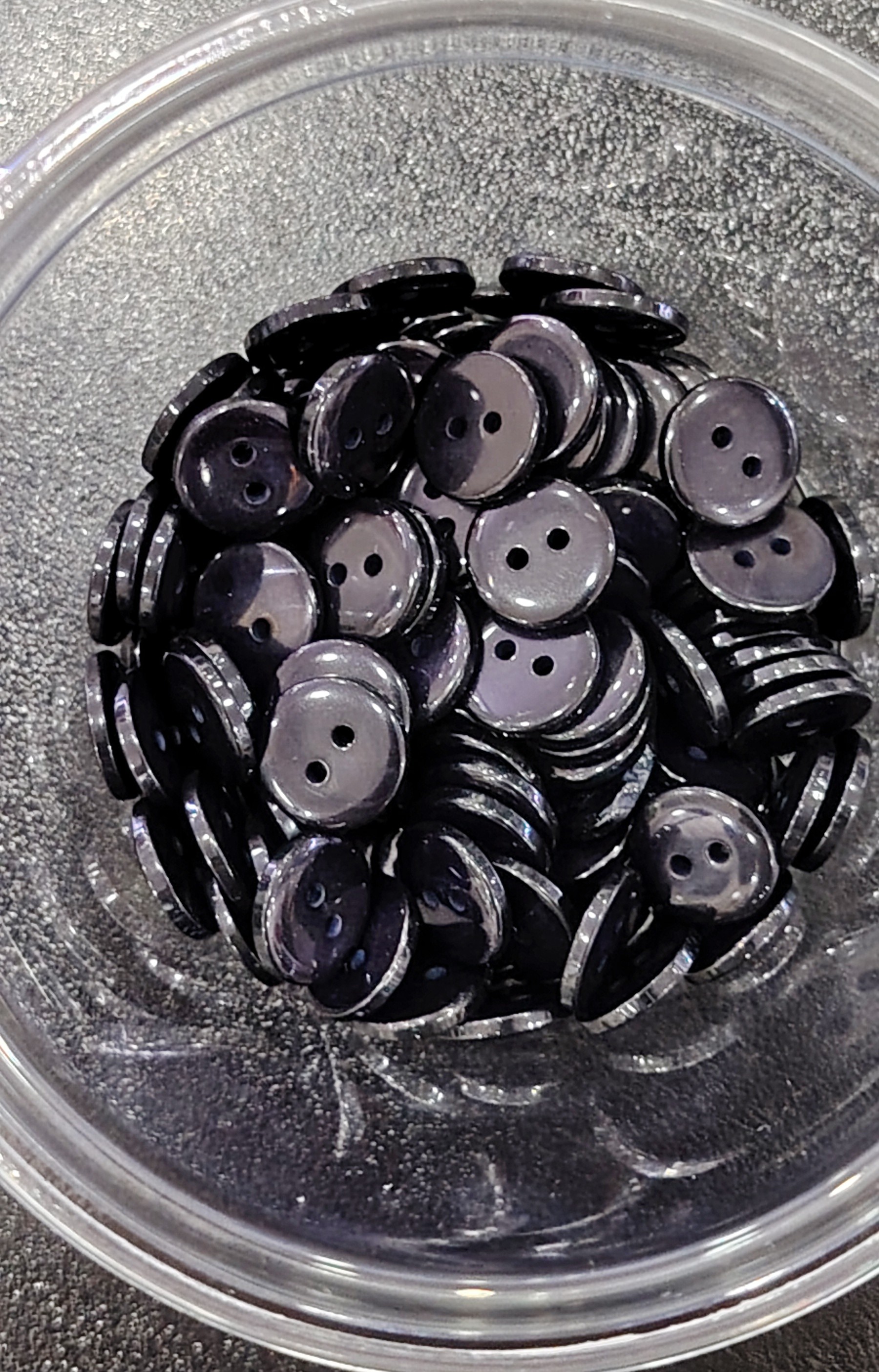 BOTON PEQUEÑO NEGRO — MKS Mercería