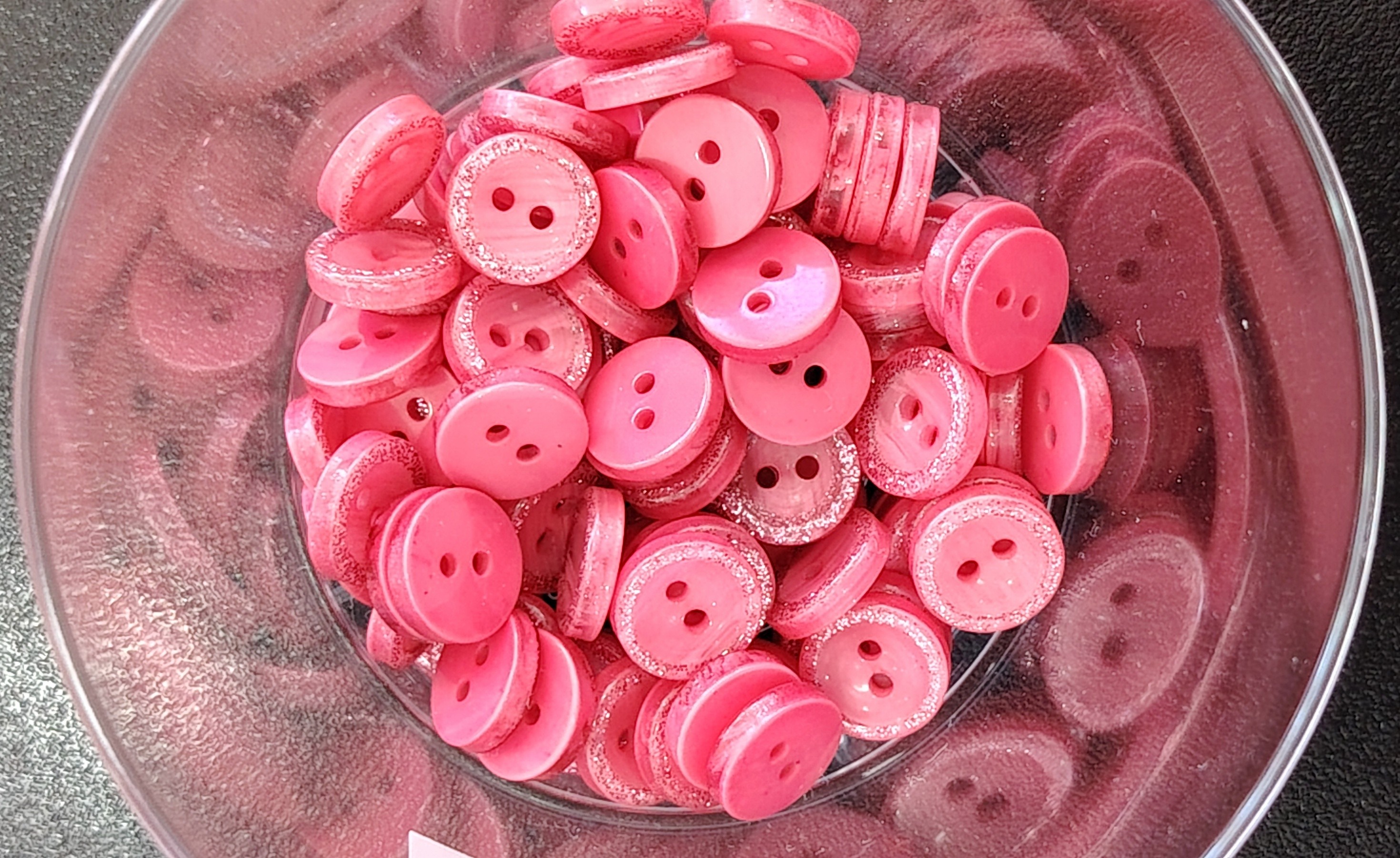 BOTON PEQUEÑO ROSA — MKS Mercería