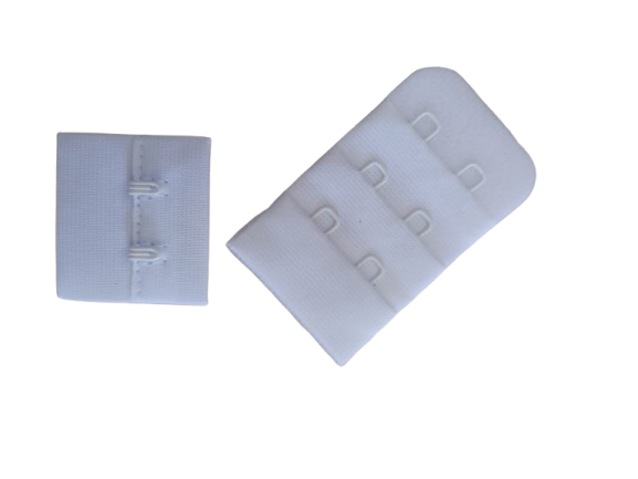 GANCHO PARA BRASIER 3CM COLOR BLANCO — MKS Mercería