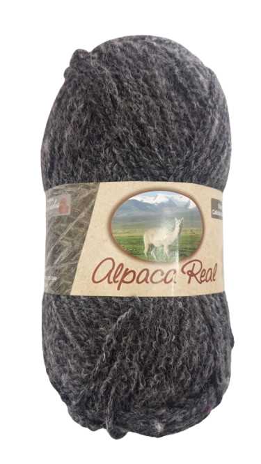 LANA ALPACA COLOR GRIS OSCURO — MKS Mercería