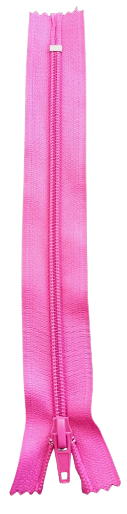 CIERRE NYLON COLOR FUCSIA 20CM — MKS Mercería