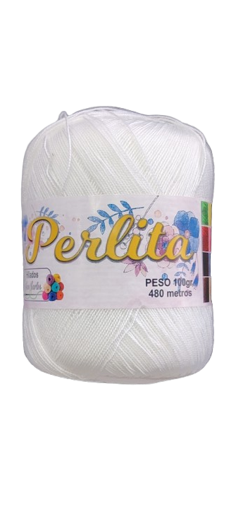 Lana Perlita  Blanco 100gr — MKS Mercería