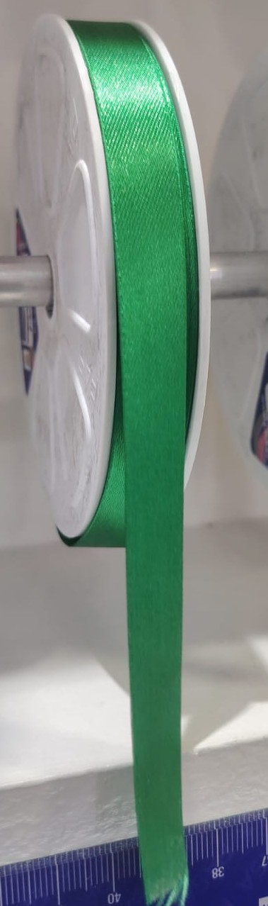 CINTA RASO PASA 1.5CM COLOR VERDE MUSGO X METRO — MKS Mercería