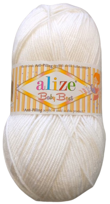 ALIZE BABY BEST BLANCO — MKS Mercería