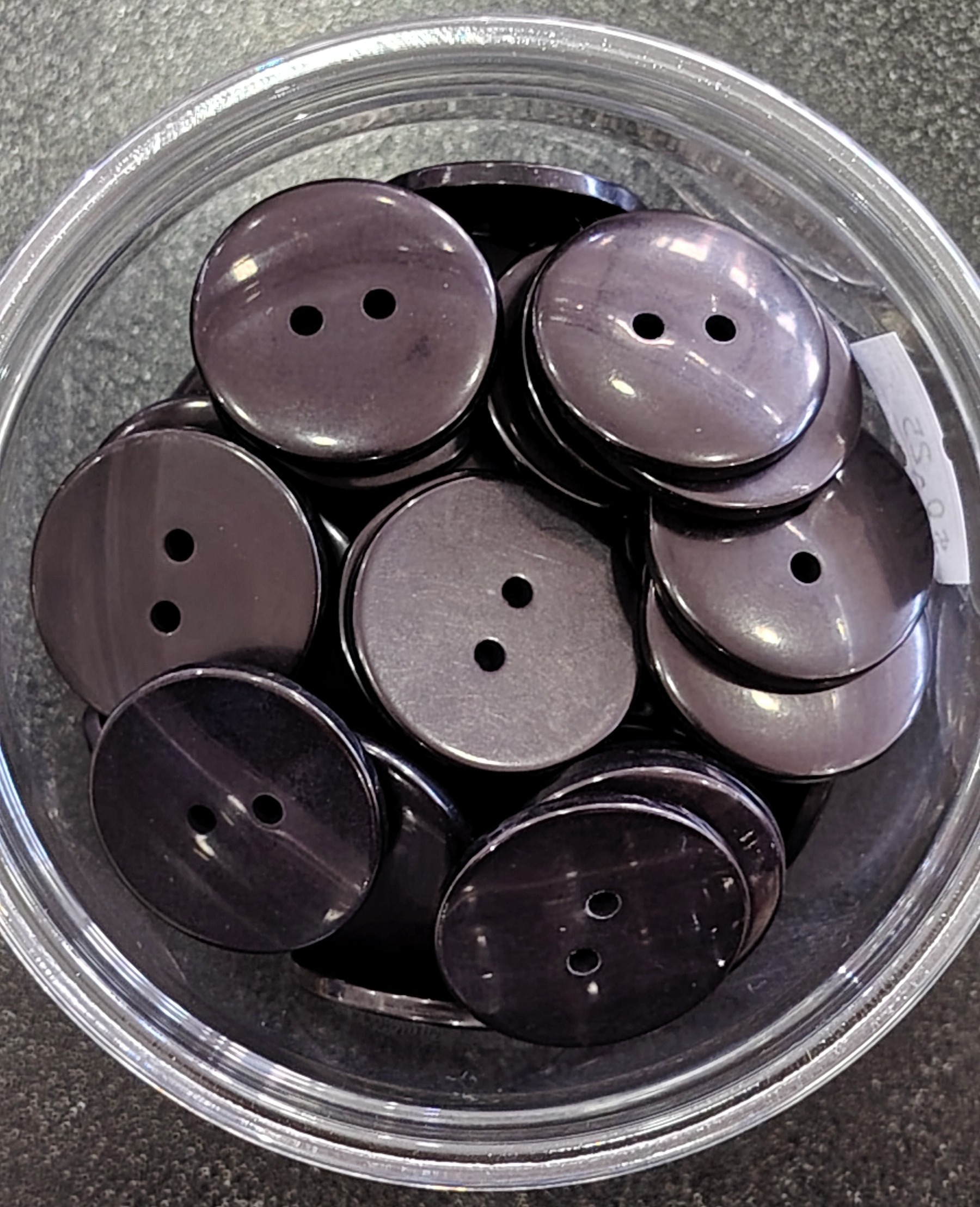BOTON GRANDE NEGRO — MKS Mercería