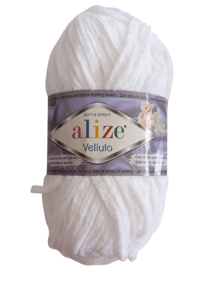 ALIZE CHENILLE BLANCO — MKS Mercería