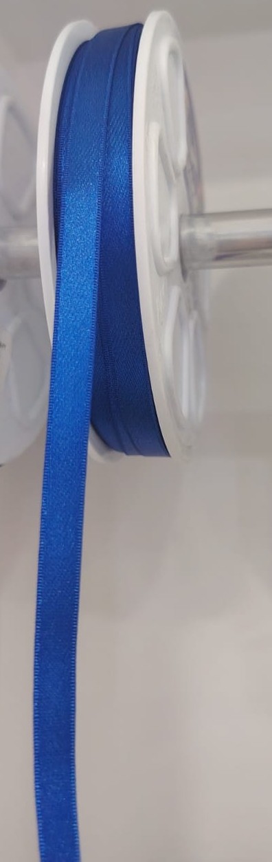 CINTA RASO PASA 0.6CM COLOR AZUL REY X METRO — MKS Mercería