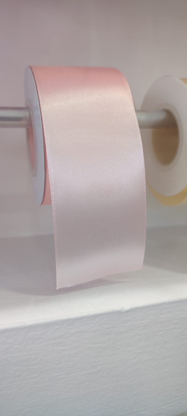 CINTA SATIN GENERICA 5.00CM COLOR ROSA BEBE X METRO — MKS Mercería
