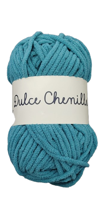 Lana Dulce Chenille 100g Turquesa — MKS Mercería