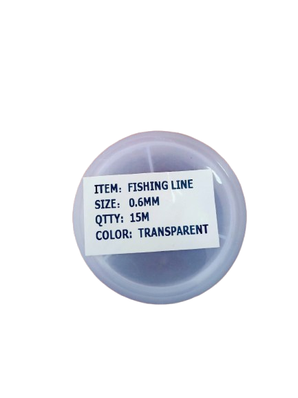 HILO NYLON ELASTICO 0.6MM — MKS Mercería